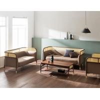 ราคา Kyotohaus โต๊ะกลางโซฟาไม้ แต่งหวายข้าง (AQ-2429)