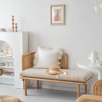 ราคา Kyotohaus Daybed โซฟาไม้แต่งหวายมินิมอล (AQ-2694)