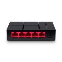 ราคา Desktop Switch Hub Mercusys MS105G 5-Port 10/100/1,000 Mbps Black (7309248168032)