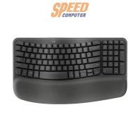 ราคา Logitech Keyboard Wave Keys 2.4GHz Wireless Graphite (7293674291296)