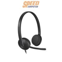ราคา หูฟัง Logitech Headset H340 USB สีดำ (7291889549408)