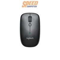 ราคา เมาส์ไร้สาย Logitech M557 Bluetooth Mouse สีดำ (7306319659104)