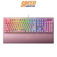 ราคา คีย์บอร์ด Razer Gaming Blackwidow V3 สีชมพู (7055529738336)