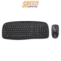 ราคา คีย์บอร์ดและเมาส์ไร้สาย Logitech MK250 (7293037445216)