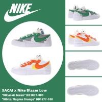 ราคา SACAI x Nike Blazer Low Green White DD1877 001 White Magma Orange DD1877 100 Iron Grey DD1877 002 (22086681084)