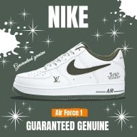 ราคา จัดส่งฟรี Louis Vuitton x Nike Air Force 1 07 LV8 Low White Olive LV Monogram LV1898 835 องเท้าผ้าใบ รองเท้า nike (18793149040)