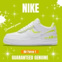 ราคา จัดส่งฟรี Nike WMNS Air Force 1 Shadow White Lemon CI0919 104 รองเท้าผ้าใบ รองเท้า nike (22646755529)