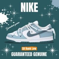 ราคา จัดส่งฟรี Nike SB Dunk Low White Teal Green FD9911 101 รองเท้าผ้าใบ รองเท้า nike (19581010246)