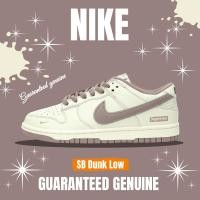 ราคา จัดส่งฟรี Supreme x Nike By You SB Dunk Low Retro SP Off white pink องเท้าผ้าใบ รองเท้า nike RM2308 331 (27550249539)