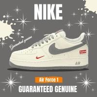 ราคา จัดส่งฟรี BALENCIAGA x Supreme x Nike Air Force 1 07 Low Supreme องเท้าผ้าใบ รองเท้า nike HD9888 004 (25914801027)