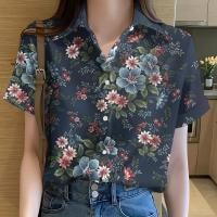ราคา เสื้อสงกรานต์2567 เสื้อฮาวายผู้หญิง เสื้อเชิ้ตชายและหญิงเกาหลีทรงหลวมระบายอากาศได้ดี เสื้อฤดูร้อน (25565454226)