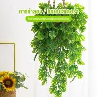ราคา การจัดส่งที่รวดเร็วมาก พืชประดิษฐ์เต่ากลับใบผนังแขวนหวายแต่งงานตกแต่งร้านอาหารใบสีเขียวแขวนเถากล้วยไม้พืชสีเขียวปลอม (25110367918)