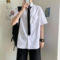 ราคา เสื้อเชิ้ตแขนสั้น ป้องกันรอยย่น แบบแห้งเร็ว สไตล์เกาหลี สําหรับผู้ชาย (19691679510)