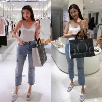 ราคา TBY JEANS by Beary สินค้าแนะนำ SLIM JEANS กางเกงยีนส์โทนสีซีด ทรงสวย รุ่น T2805 (18657557253)