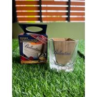 ราคา พร้อมกล่อง แก้วเหล้า แก้ววิสกี้ Ballantine s บัลแลนไทน์ แก้วร็อค ลิขสิทธิ์แท้ (20191358119)