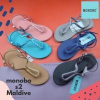 ราคา Monobo รองเท้าแตะผู้หญิงรัดส้น แบบคีบ รุ่น Maldive S2 (14027694148)