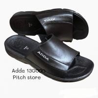 ราคา Adda รองเท้าแตะยาง ผู้ชาย รุ่น13G00 สีดำ 7 10 (12628952078)