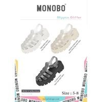 ราคา MONOBO รองเท้าแตะแบบสวมรัดส้นสูง 1 5 นิ้ว รุ่น Nipponglitter (24950688592)