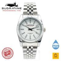 ราคา สินค้าแท้ 100 US SUBMARINE นาฬิกาข้อมือชาย ระบบ Quartz สายสแตนเลส เรือนเหล็ก กันน้ำ ขนาด 36mm พร้อมจัดส่งทันที (20364797871)