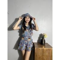 ราคา nuy shop set ผ้าทองานป้าย หมวกลายหมี พร้อมส่งจากไทย (25673668100)