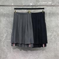 ราคา Tb กระโปรงพลีทยาวระดับกลาง ทรงเอ เอวสูง สีเทา สไตล์คลาสสิก QZ045 (24975107985)