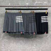 ราคา กระโปรงสั้น ผ้าขนสัตว์ เอวสูง ทรงเอ จับจีบ คุณภาพสูง QZ049 (24525102857)