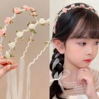ราคา ที่คาดผม ผ้ากอซ ลายดอกไม้ ประดับไข่มุก สไตล์เกาหลี เข้ากับทุกการแต่งกาย สไตล์เจ้าหญิง (22973119516)