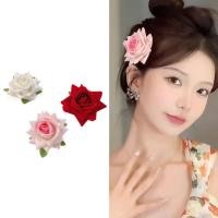 ราคา กิ๊บติดผม รูปดอกกุหลาบ และปากเป็ด แฟชั่นแฟรี่ สําหรับผู้หญิง (21990452200)