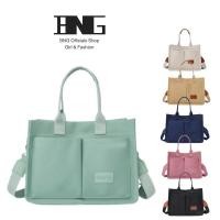 ราคา 2024Fashion กระเป๋าแคนวาสใบใหญ่ กระเป๋าผ้า canvas มีหลายช่อง XT24199 (24422412274)