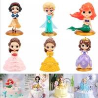 ราคา โมเดลเจ้าหญิงตกแต่งเค้ก เจ้าหญิงดิสนีย์ เอลซ่า สโนไวท์ แอเรียล (9075101610)