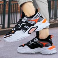 ราคา รองเท้ากีฬา รองเท้าวิ่ง ผ้าตาข่ายถัก ระบายอากาศได้ดี แฟชั่นสําหรับผู้ชาย (25570596190)