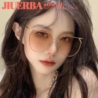 ราคา JIUERBA แฟชั่นเกาหลีนำเข้าไม่สม่ำเสมอผู้หญิงไล่โทนสี Uv400 แว่นกันแดดแนวโน้มแฟชั่นคุณภาพสูงแบรนด์แสงอัลตร้ากลางแจ้งแว่นกันแดดป้องกันรังสียูวี (19641409353)
