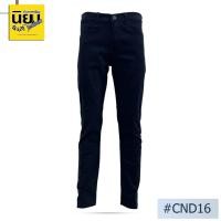 ราคา กางเกงขายาวชิโน่ผู้ชาย นิยมยีนส์ รุ่น CND16 Niyom jeans สีน้ำเงินเข้ม ผ้ายืด (24631020214)
