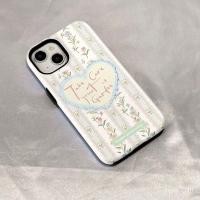 ราคา เคสโทรศัพท์มือถือ ฟิล์มสองชั้น ลายดอกไม้ หัวใจ สองชั้น แวววาว สําหรับ iPhone 12 13 (22982078154)