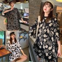ราคา เสื้อยืดผู้หญิงแฟชั่นไซส์ใหญ่ oversize วินเทจสาวอวบ รูปแบบมิกกี้เมาส์ เสื้อโอเวอร์ไซส์ลายน่ารักสไตล์เกาหลี (25473896210)