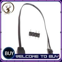 ราคา oqmrnph สําหรับ Corsair 4PIN RGB ถึงมาตรฐาน ARGB 3 Pin 5V ขั ้ วต ่ ออะแดปเตอร ์ สาย RGB 25 ซม (28950014249)