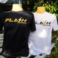 ราคา เสื้อสกรีนลายFLASH มี3สีขาว ดำ เหลือง มี4ไซส์ M L XL 2XL เนื้อผ้ากีฬา ผ้าดีนุ่มลื่น สวมใส่บาย แห้งไว (24870764168)