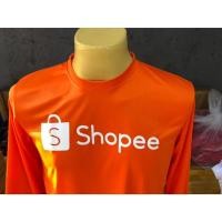 ราคา Uniformเสื้อยืดพนักงานShopee แขนยาว มี3สีส้ม ขาว ดำ มีไซส์ S M L XL 2XL 3XL เนื้อผ้ากีฬา (24380574306)