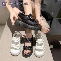 ราคา พร้องส่ง รุ่น TX288 รองเท้าแตะรัดส้น 2สาย แต่งโซ่ น้ำหนักเบาสบาย ไม่ลื่น งานมาใหม่สวยมากคะ (13724213782)