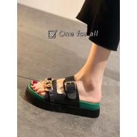 ราคา พร้องส่ง รองเท้าแตะแฟชั่น รุ่น TX257 รองเท้าแตะ2สาย แต่งเข็มขัดและแต่งโซ่ น้ำหนักเบาสบาย ไม่ลื่น งานมาใหม่สวยมากคะ (9262189606)