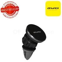 ราคา AWEI Car Holder รุ่น X2 ที่วางโทรศัพท์ในรถยนต์แบบแม่เหล็กเสียบช่องแอร์ ดำ (316301295)