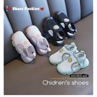 ราคา พร้อมส่ง ผู้ชายและผู้หญิงรองเท้าเด็ก แบบแปะ รุ่น TX132 (7534611009)