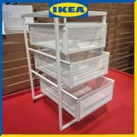 ราคา IKEA ตู้ลิ้นชักเหล็ก ลิ้นชัก ชั้นใส่ของ ชั้นวางของ มีล้อเลื่อน LENNART (22490006644)
