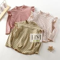 ราคา เสื้อกันหนาวเด็กผ้าฝ้าย ลายจุดสีน่ารักๆ เเขนยาวสำหรับเด็กผู้หญิง (18684968637)