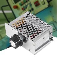 ราคา เครื่องควบคุมความเร็วมอเตอร์ไฟฟ้า 4000W Ac 220V หรี่แสงได้ (10742607459)