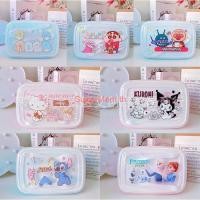 ราคา Sanrio ชุดกล่องอาหารกลางวัน พร้อมช้อนส้อม ลาย My Melody Kuromi น่ารัก สองชั้น สําหรับเด็กนักเรียน (19294606476)