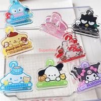 ราคา Sanrio คลิปซีลอะคริลิค ลาย Kawaii Kuromi KT Mylody สําหรับหนีบกระดาษ เครื่องเขียน สํานักงาน โรงเรียน (23654061369)