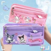 ราคา Sanrio กระเป๋าดินสอ กันน้ํา หลายชั้น ลายการ์ตูน Kuromi Cinnamoroll My Melody น่ารัก อเนกประสงค์ พร้อมส่ง (23362262665)