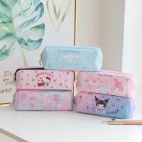 ราคา SANRIO กระเป๋าดินสอ หนัง PU กันน้ํา ขนาดใหญ่ จุของได้เยอะ ลาย Hello Kitty Kuromi My Melody Kawaii ที่ทนทาน สําหรับใส่เครื่องเขียน พร้อมส่ง (18387277676)
