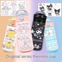 ราคา กระติกน้ําร้อน สเตนเลส 304 ลายการ์ตูน Sanrio Series Cinnamon Dog Melody Kuromi น่ารัก สําหรับนักเรียน (24408387410)